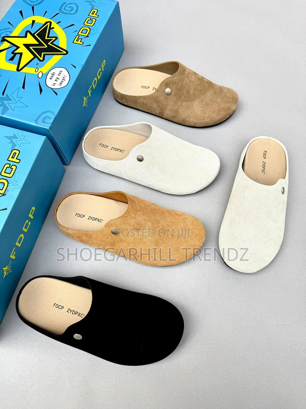 FDCP Zydpxc Quality Suede Mule Shoes