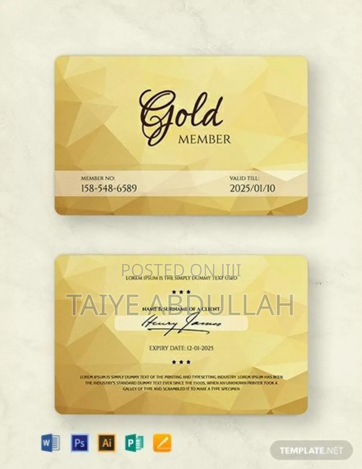 Access Card Design and Print