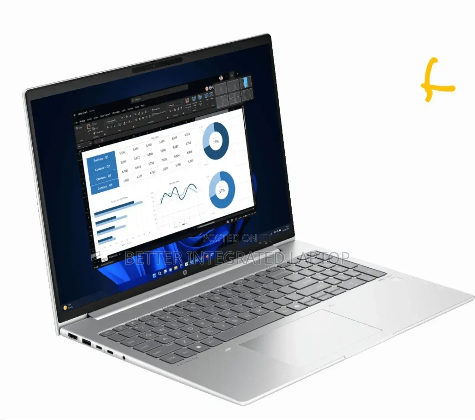 New Laptop HP 14-Ep0063 8GB Intel Core I5 SSD 512GB