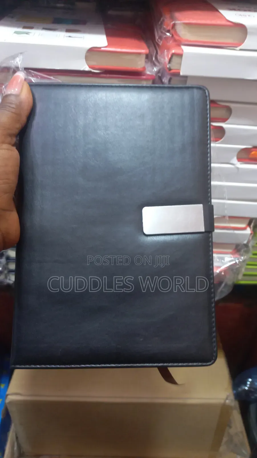 Leather Notepad With Pen