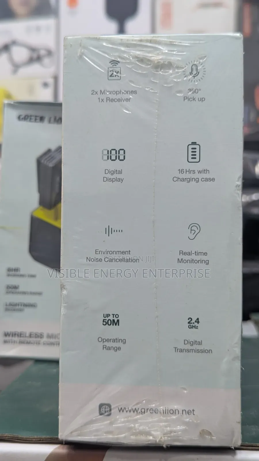 Green Lion Wireless Microphone With Remote Control