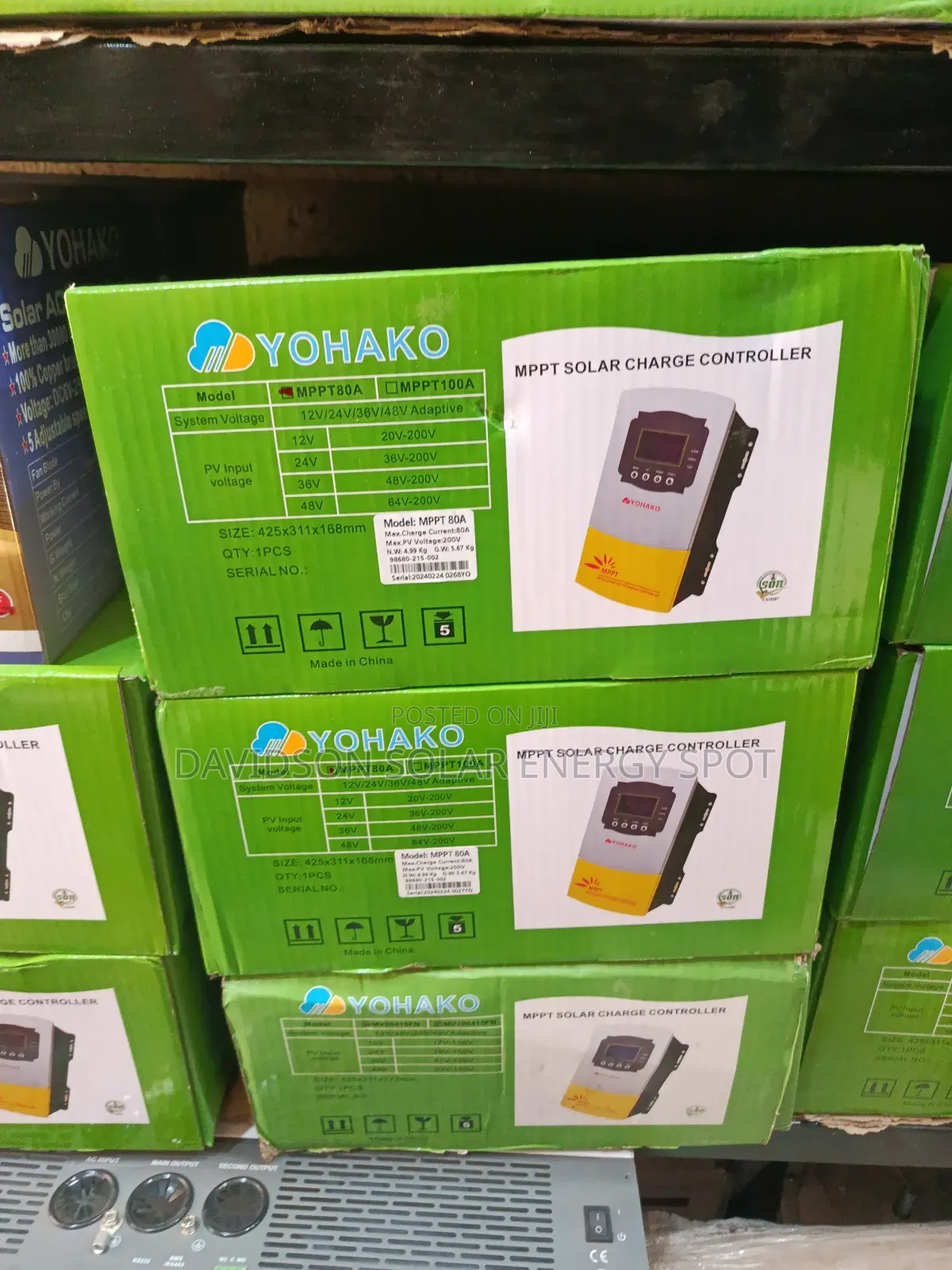 80arh Yohako Solar Charge Controller MPPT