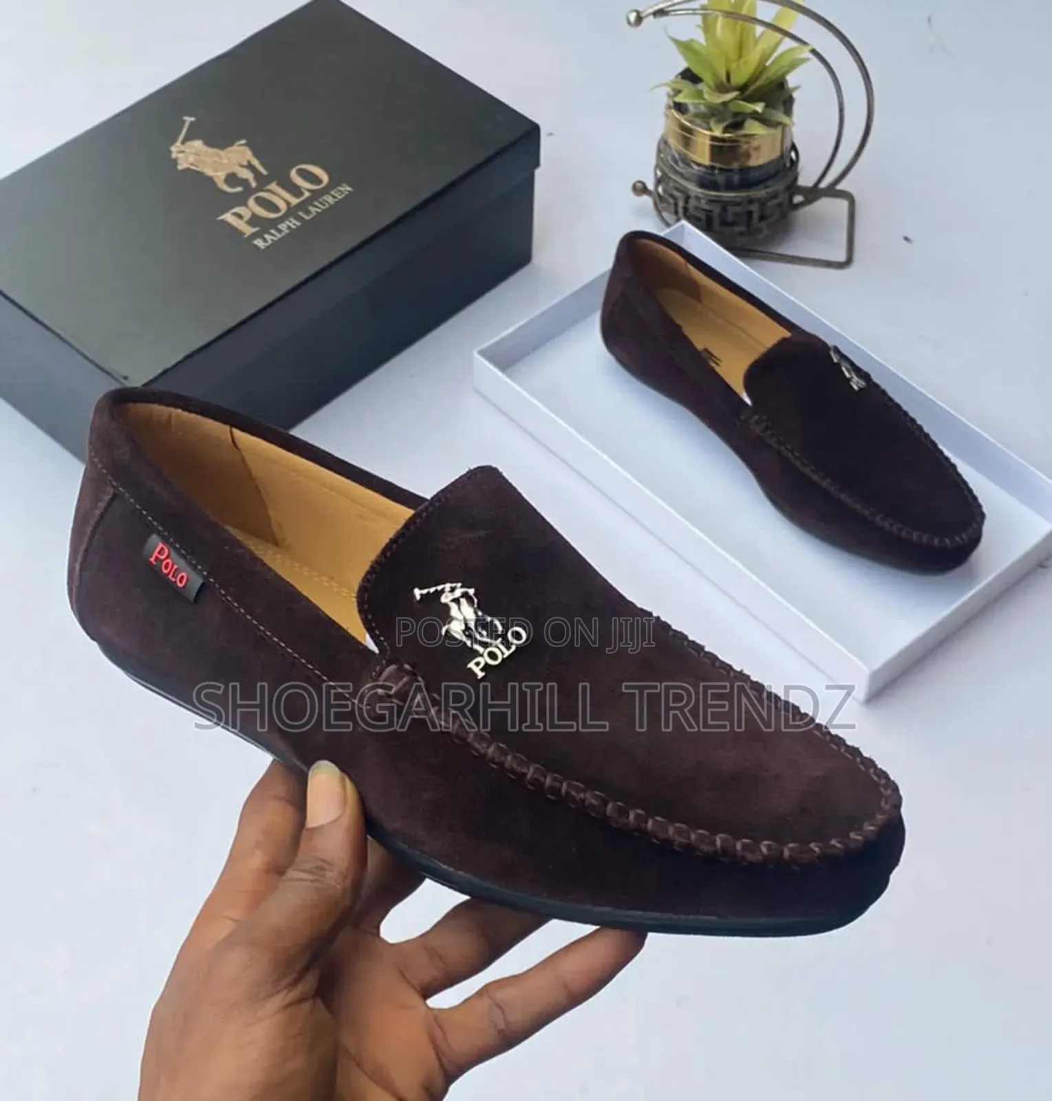 Men Shoe Polo Suede Shoes