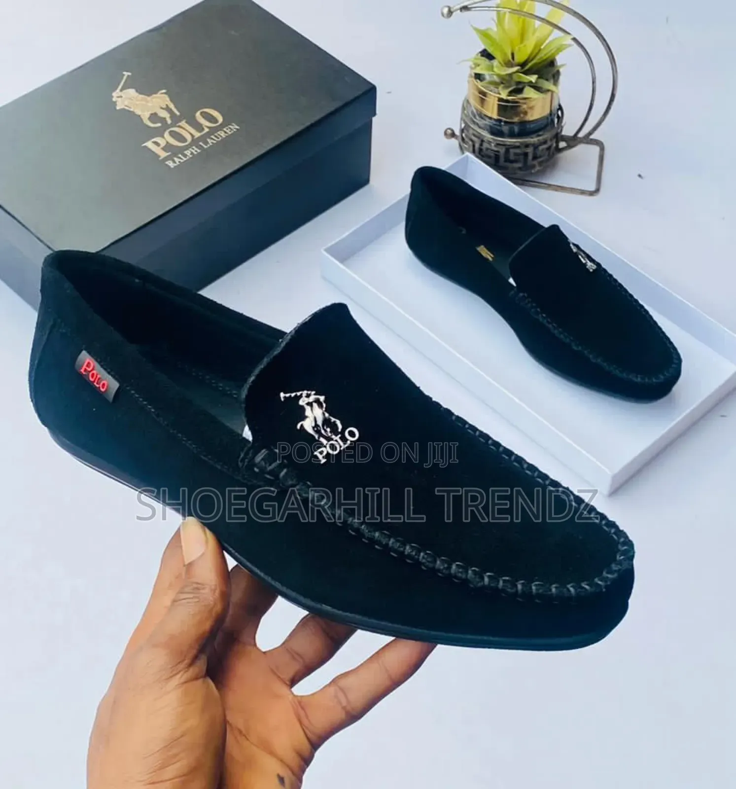 Men Shoe Polo Suede Shoes