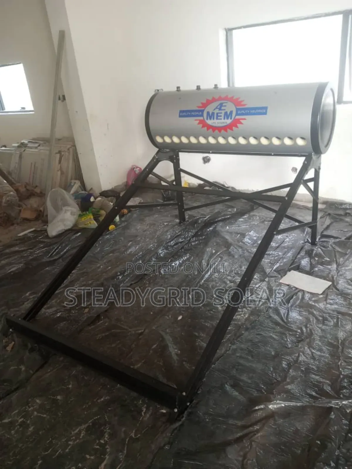 200liters Solar Water Heater Installation