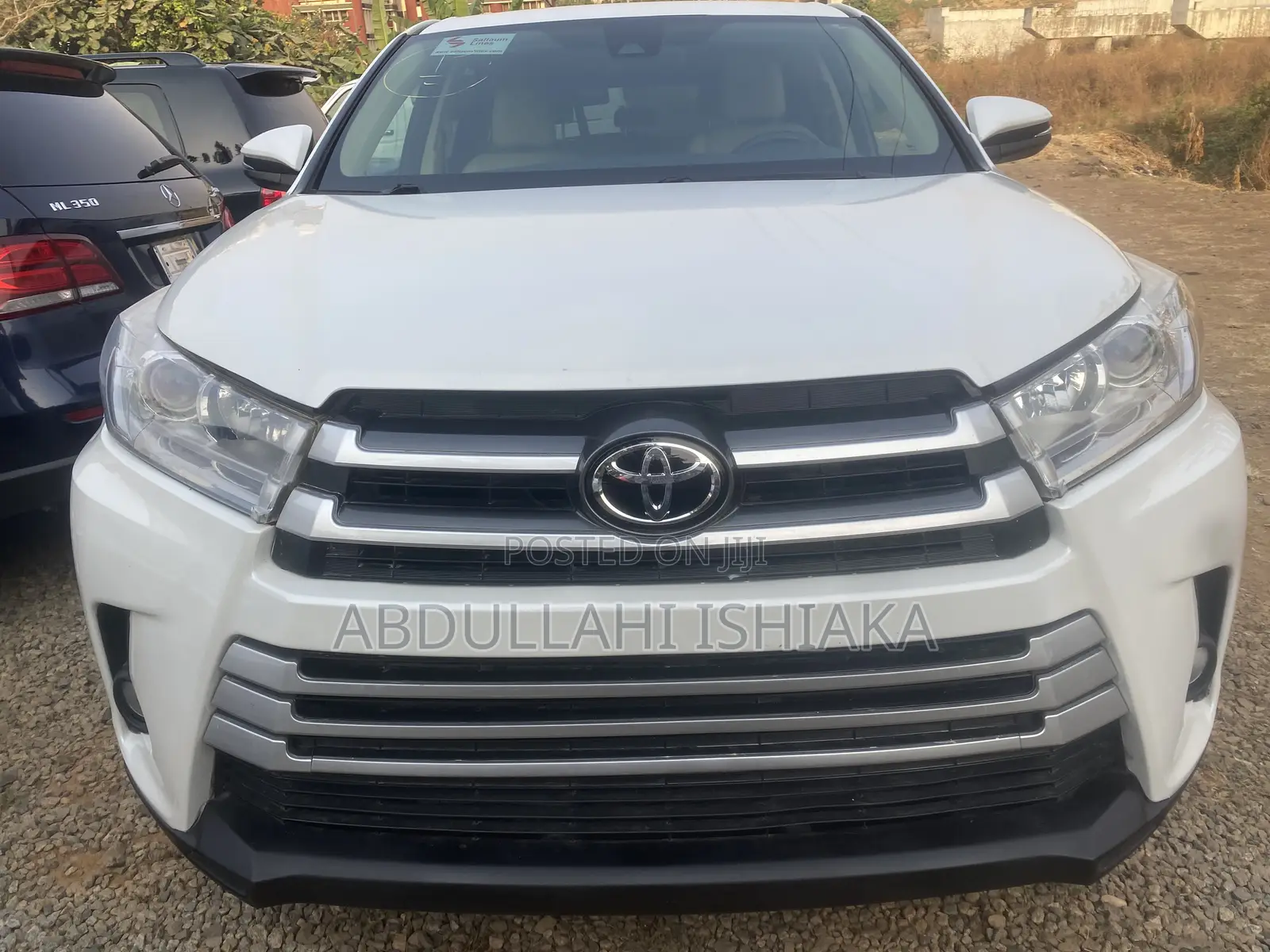 Toyota Highlander LE 4x4 V6 (3.5L 6cyl 8A) 2017 White