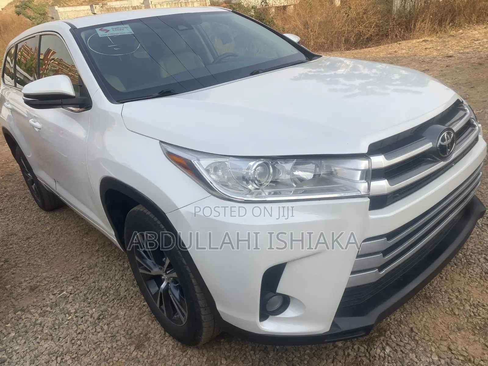 Toyota Highlander LE 4x4 V6 (3.5L 6cyl 8A) 2017 White