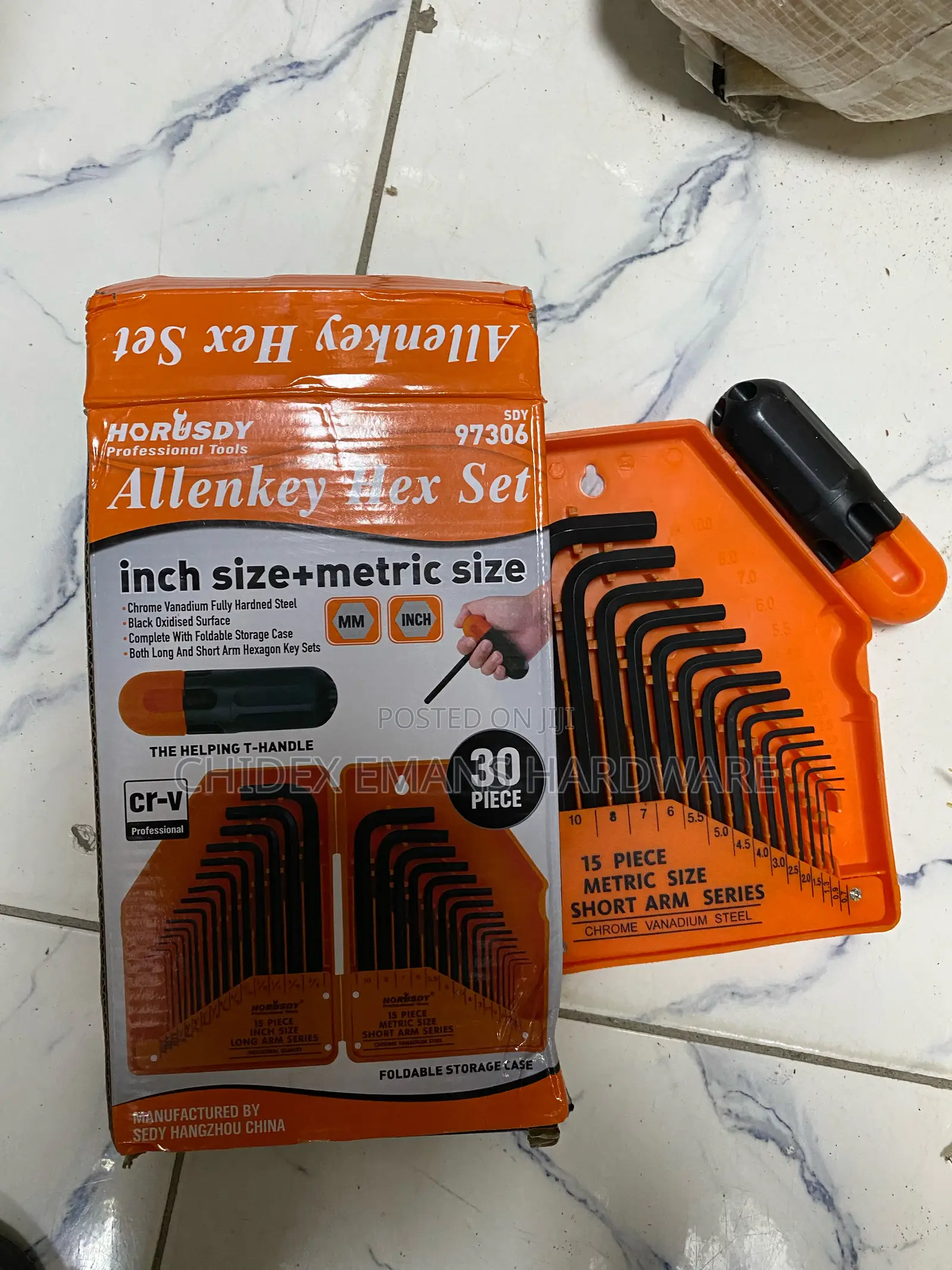 Allenkey Hex Set Inch Metric