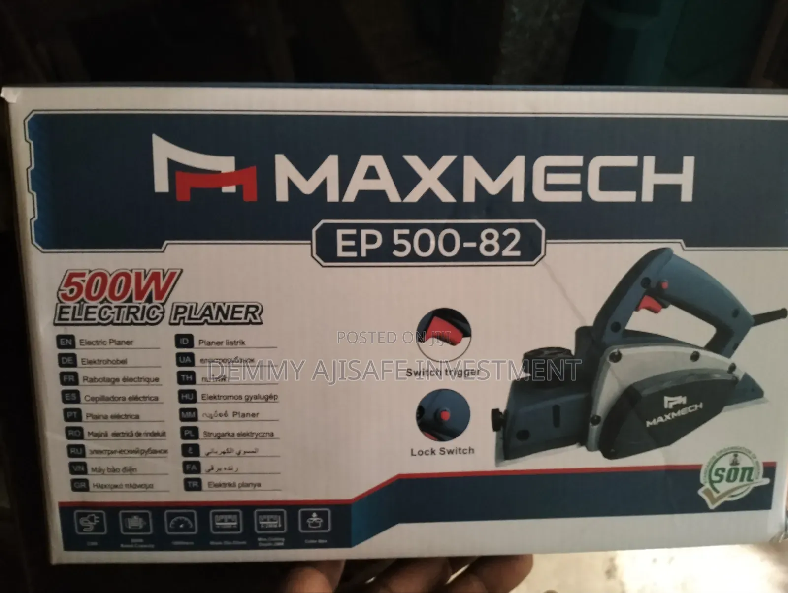 Maxmech Electric Planer