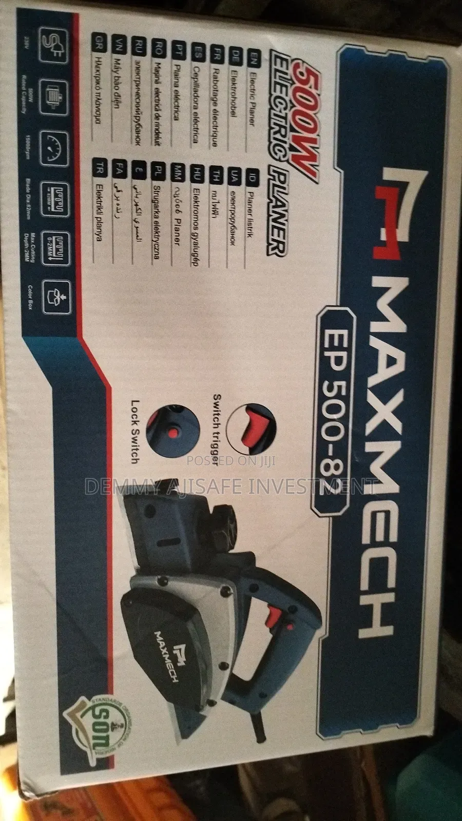 Maxmech Electric Planer