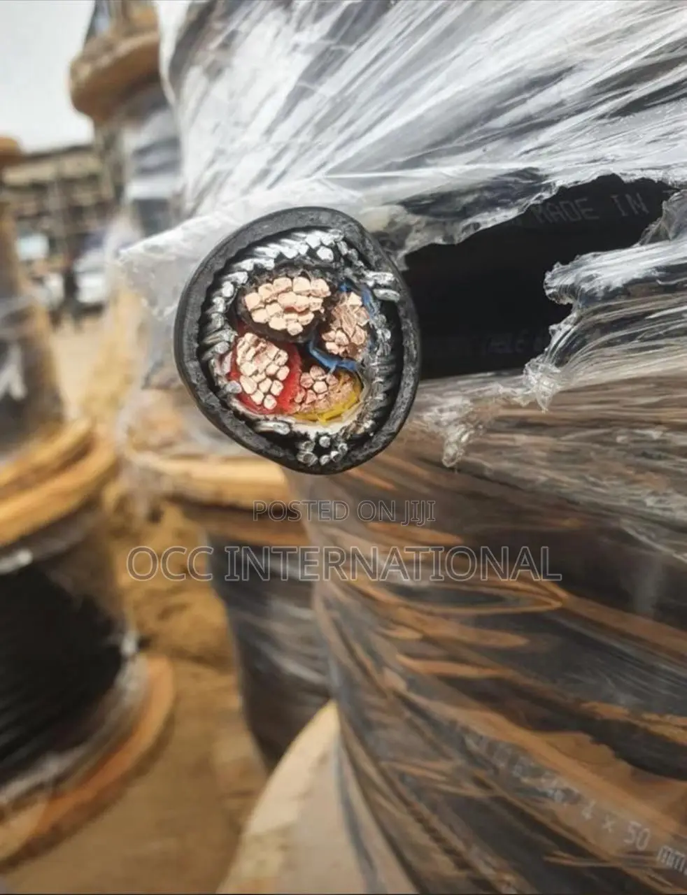 50mm 4 Core Armored Cable
