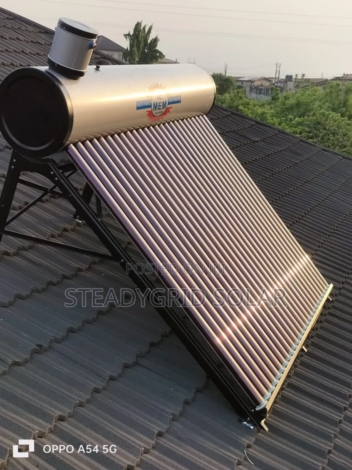 300liters Solar Water Heater Installation