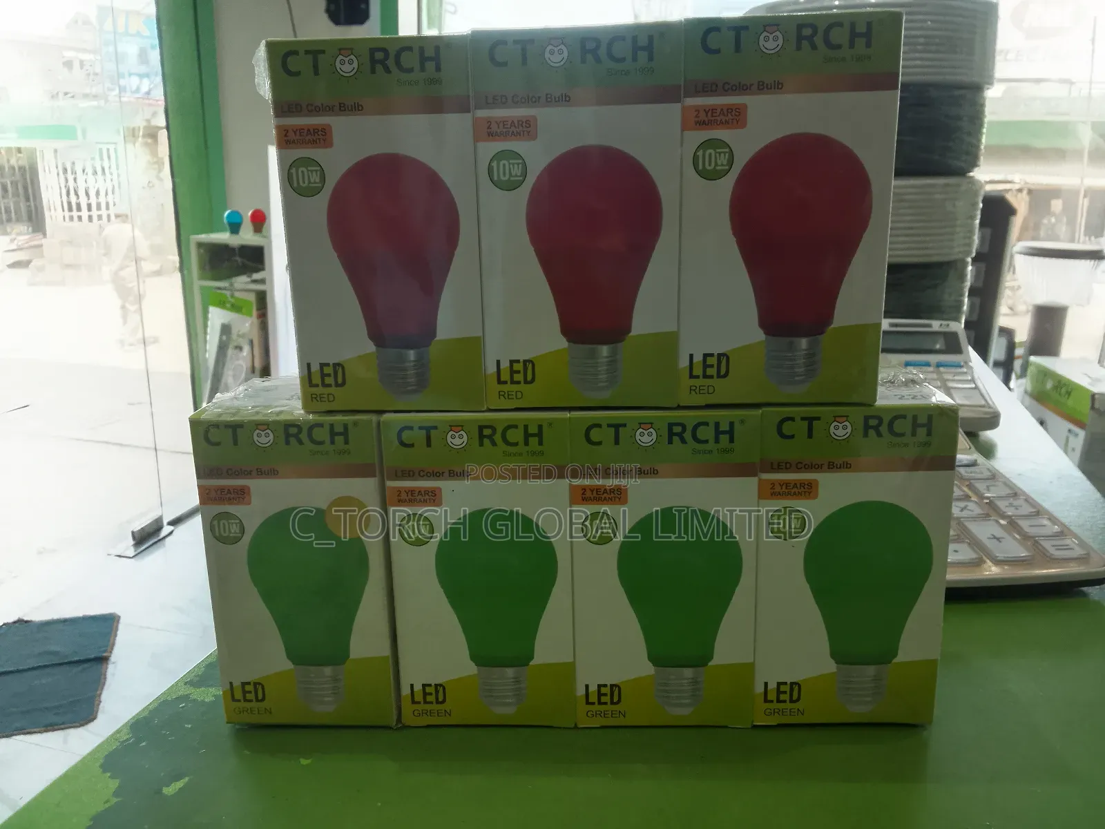 C_torch 10w Colours Led Bulb