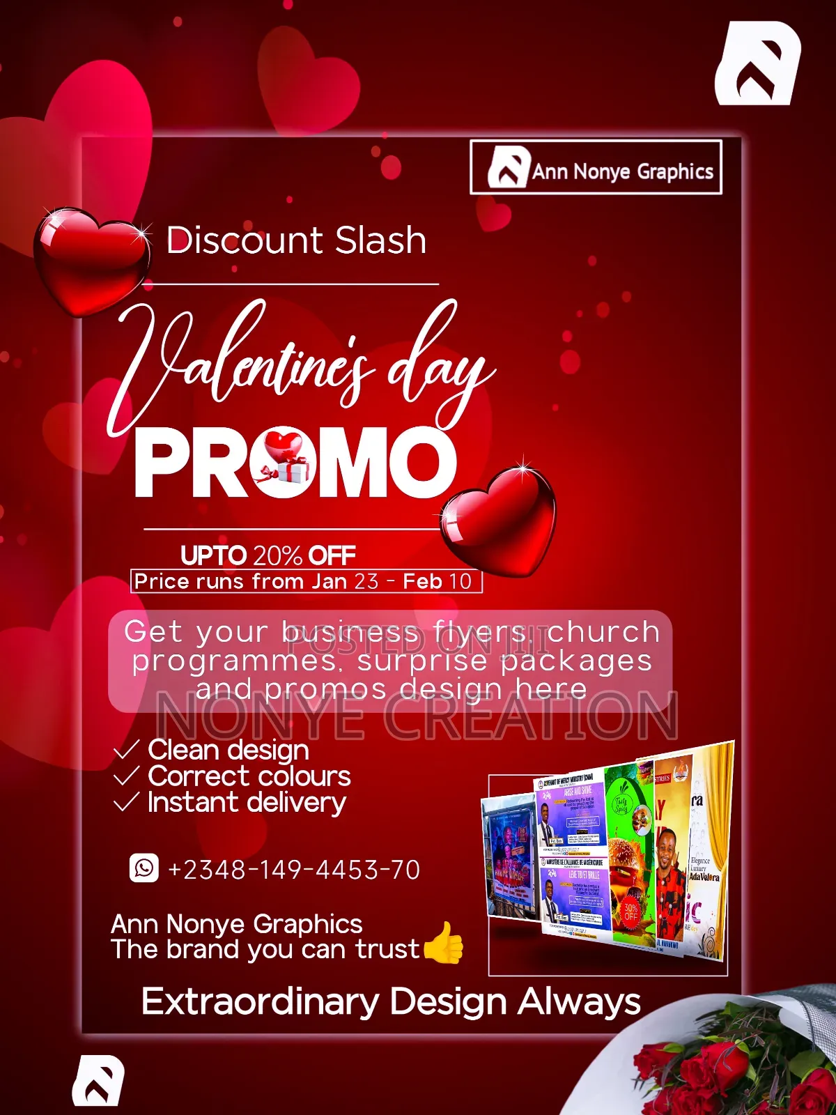 Valentine Promo Design