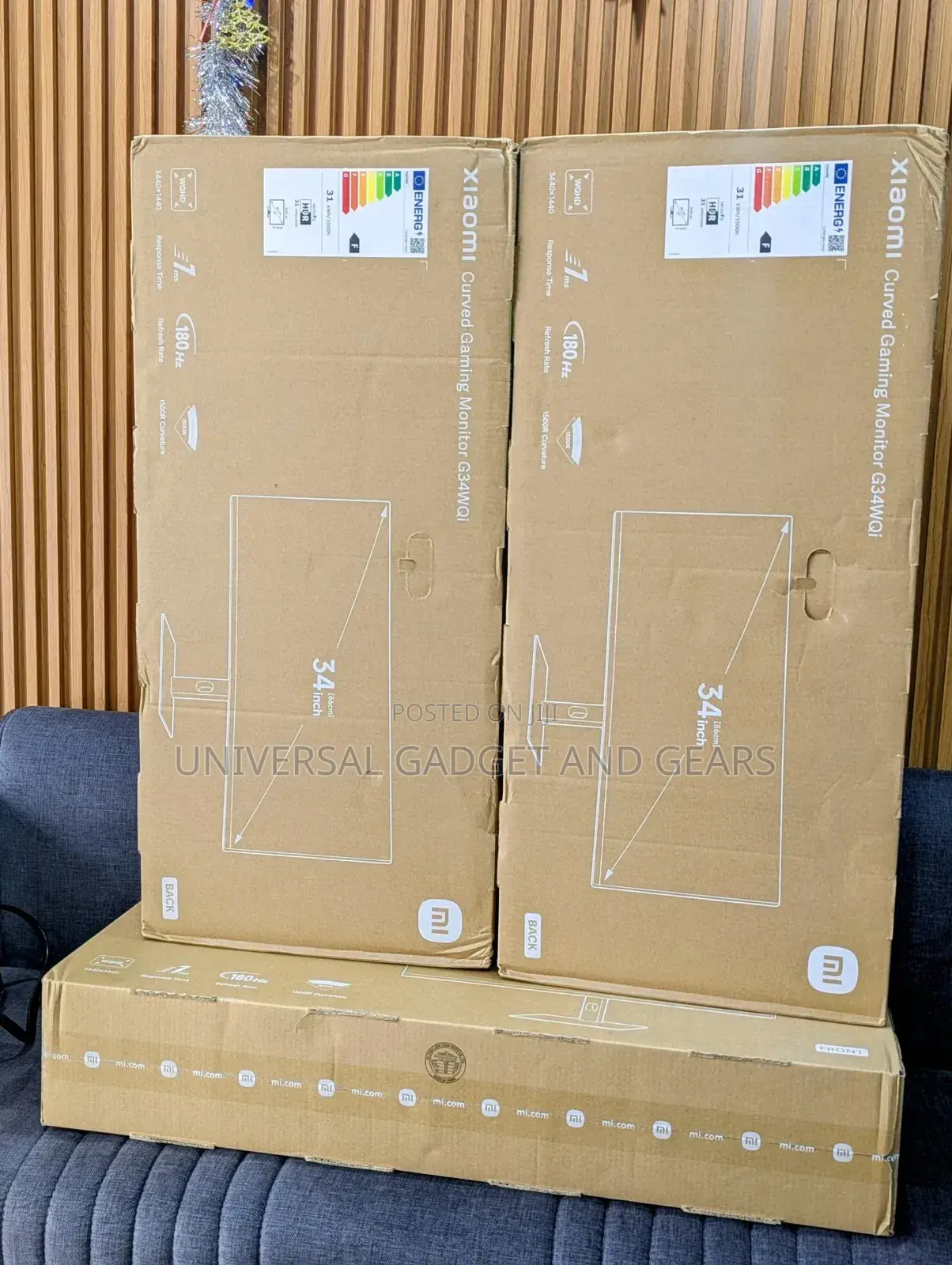 Xiaomi Curved Gaming Monitor G34wqi ( 34 Inches )