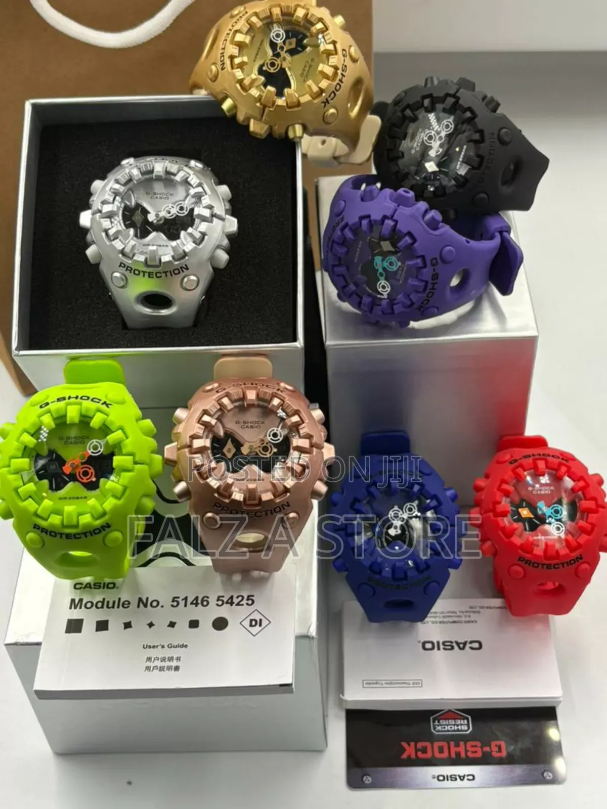G-Shock Rubber Wristwatch (Analog and Digital)Shaun Pizzle