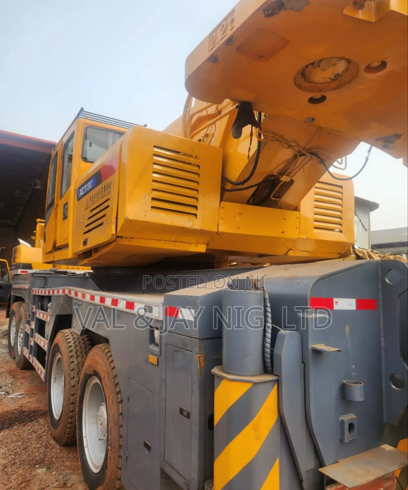 80 Tons Crane XCMG All - Terrain Motor - Foreign Use