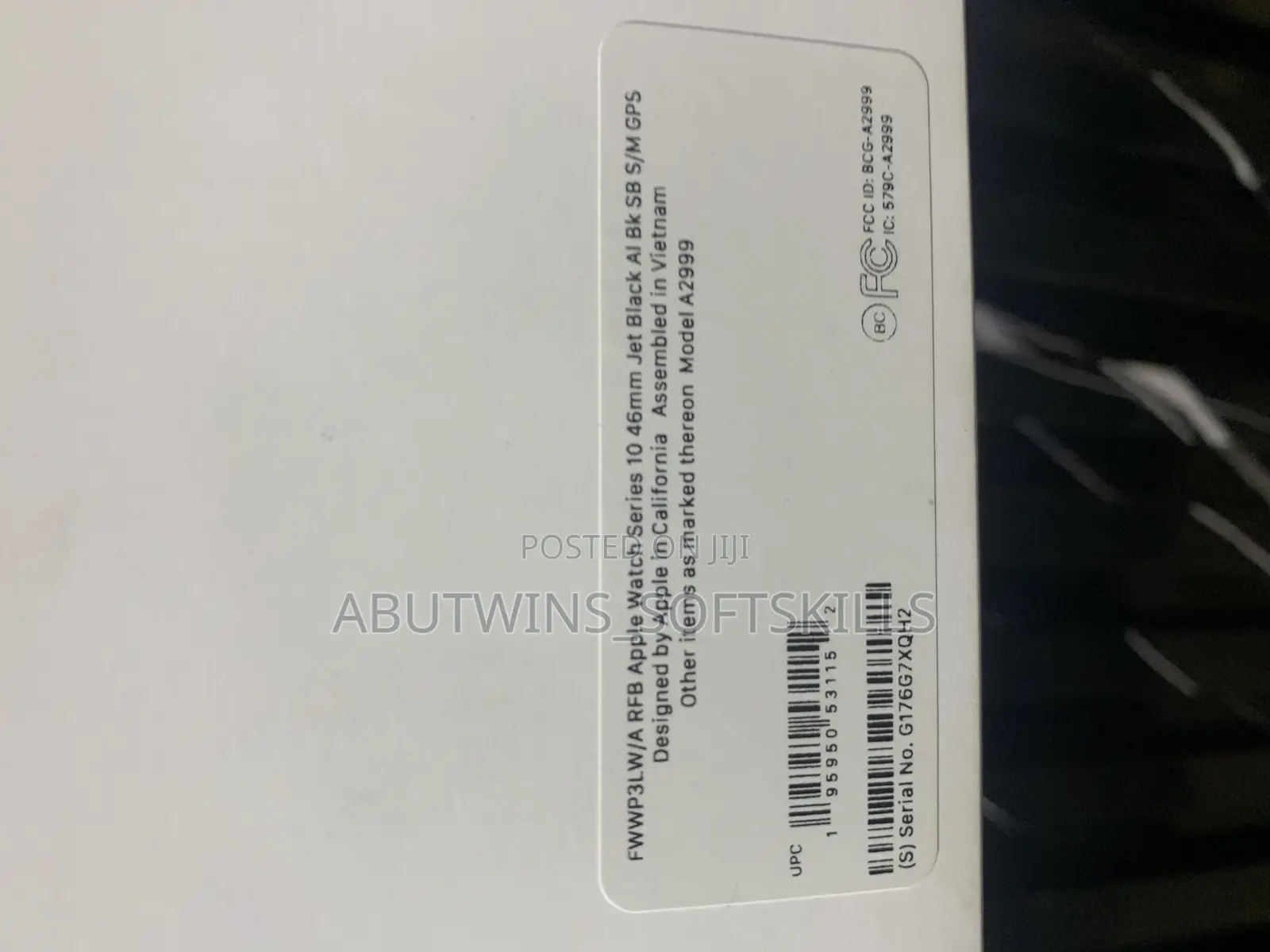 New Sealed Non- Active Apple Watch Series 10 46mm GPS