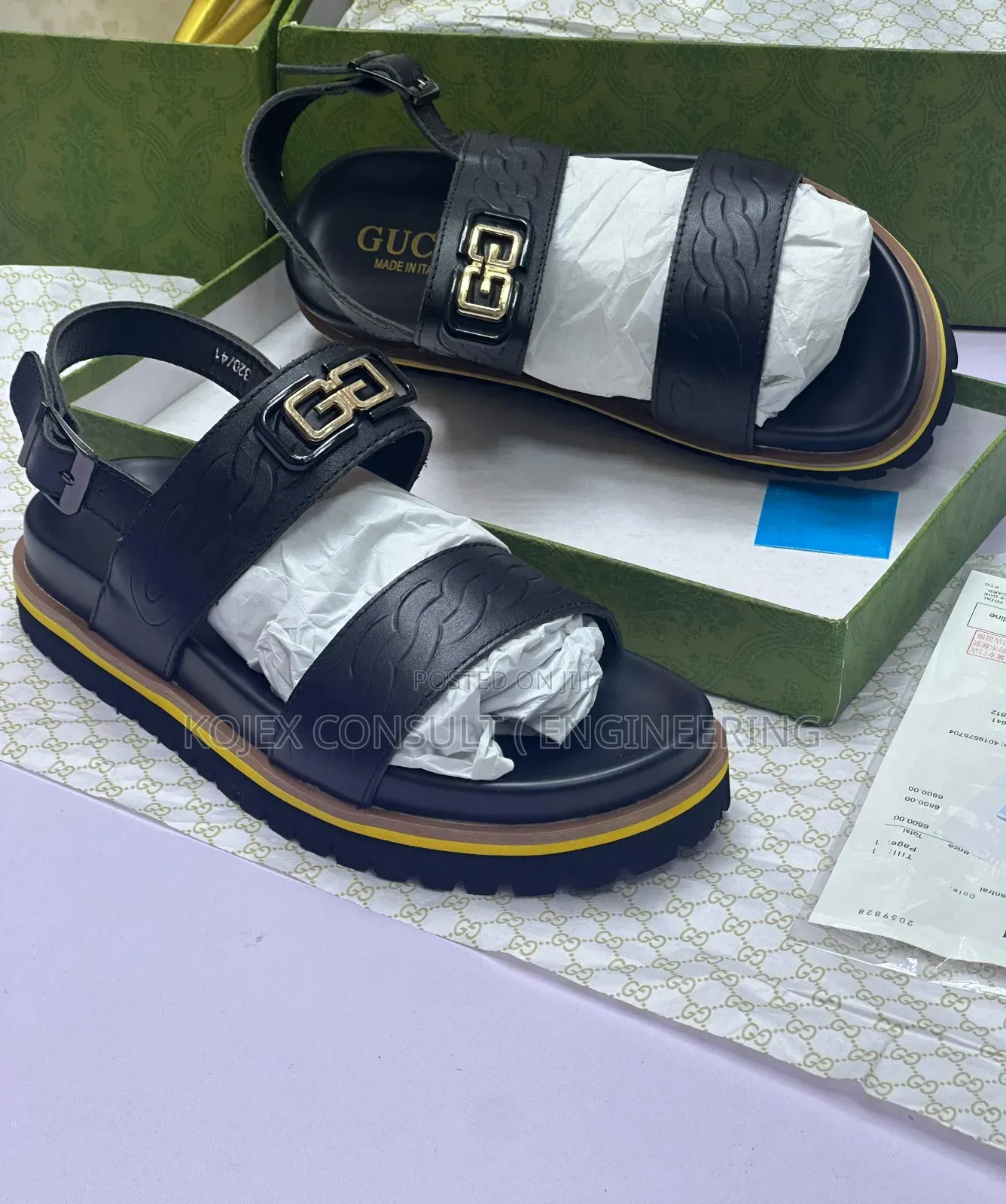 Luxury Gucci Men Slippers