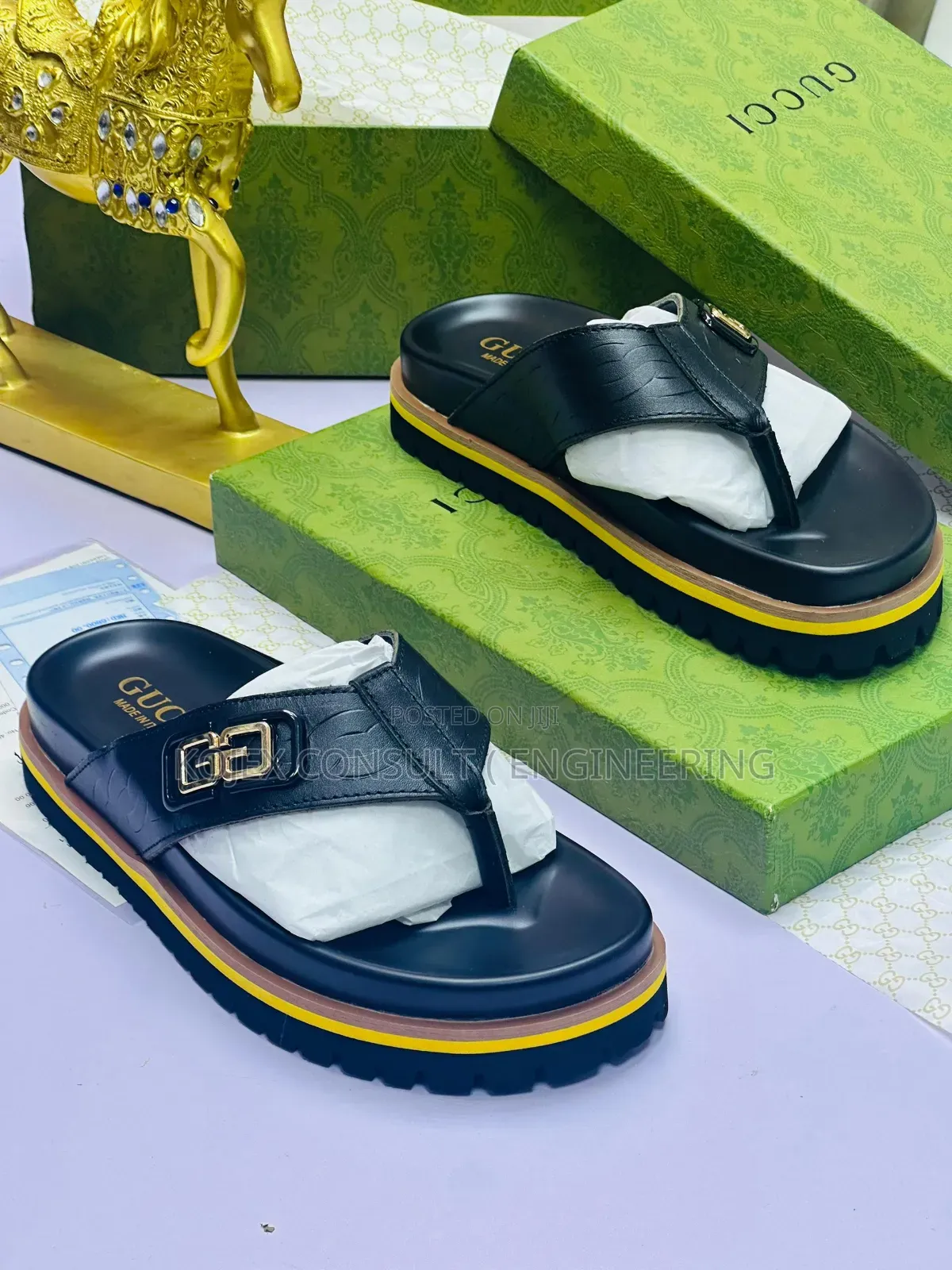 Luxury Gucci Men Slippers