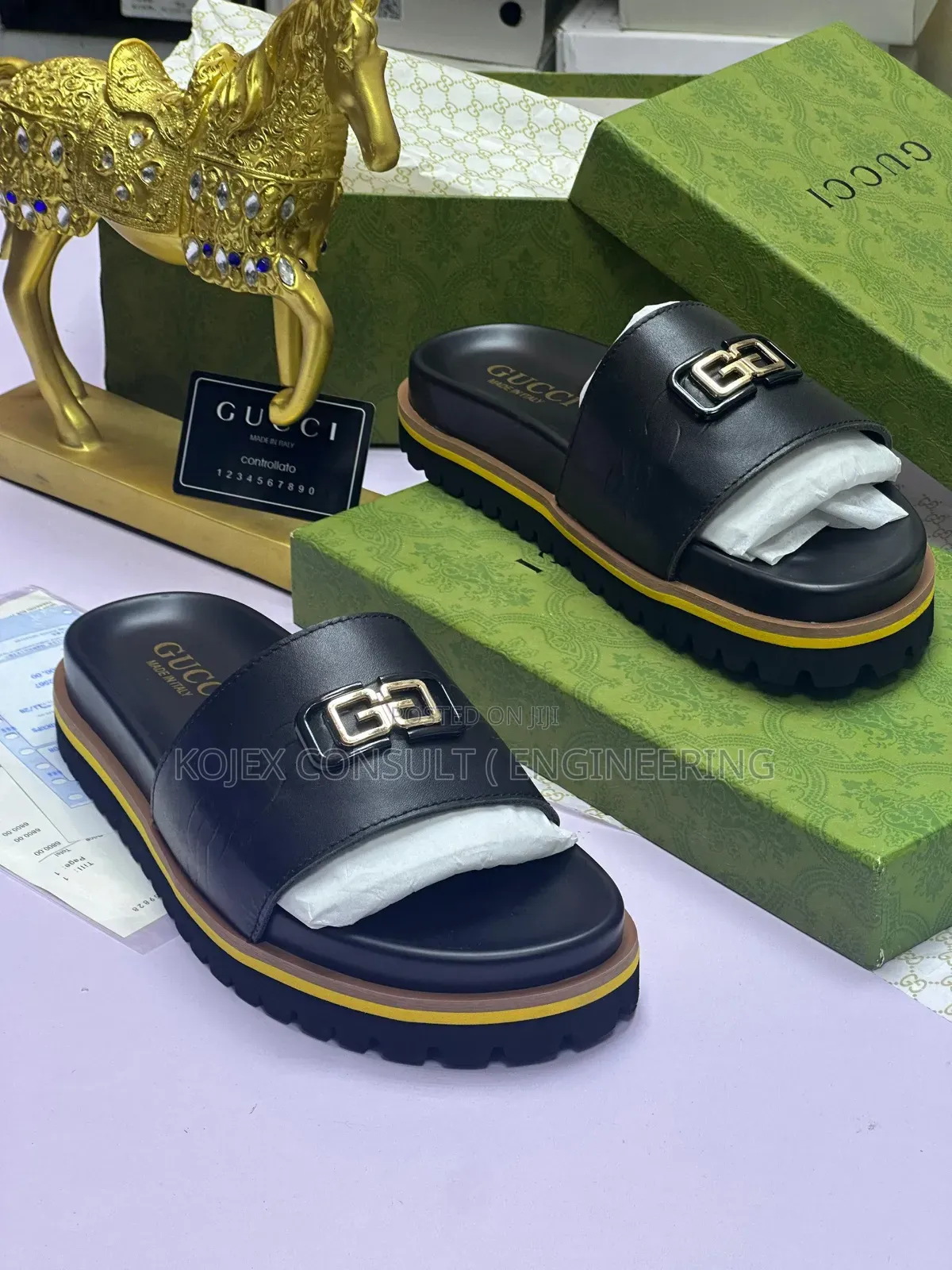 Luxury Gucci Men Slippers