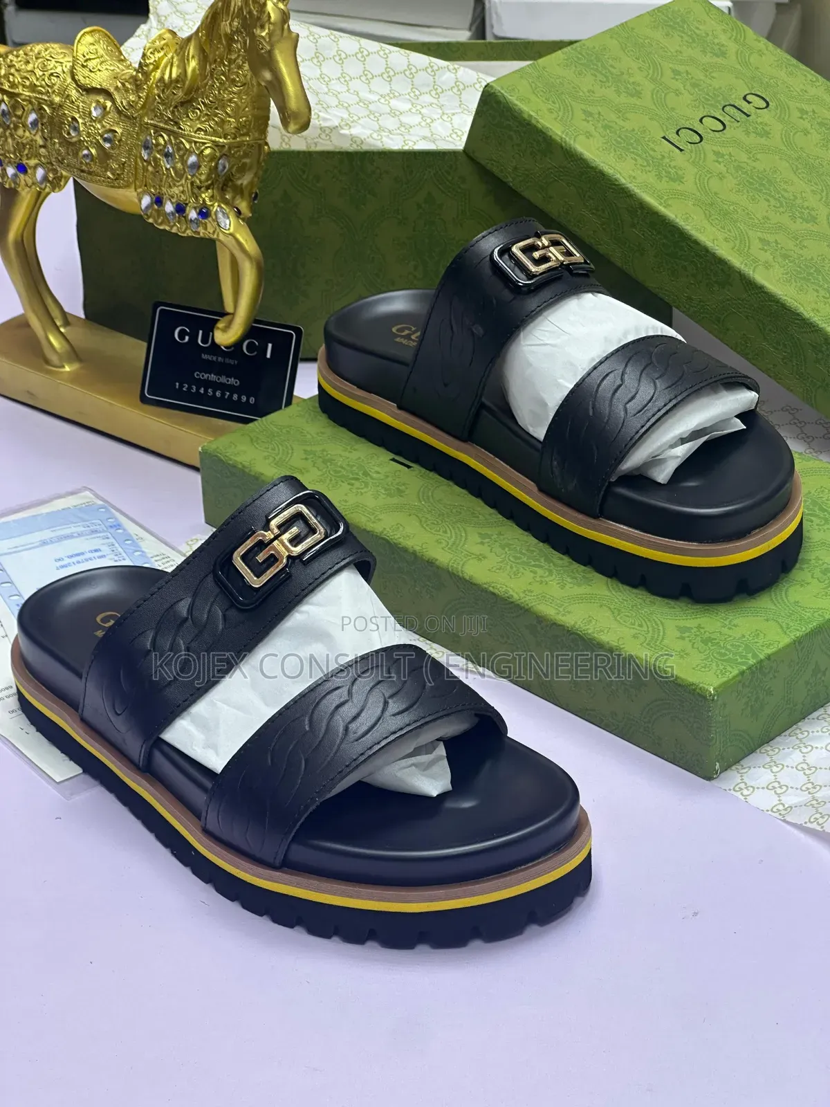 Luxury Gucci Men Slippers