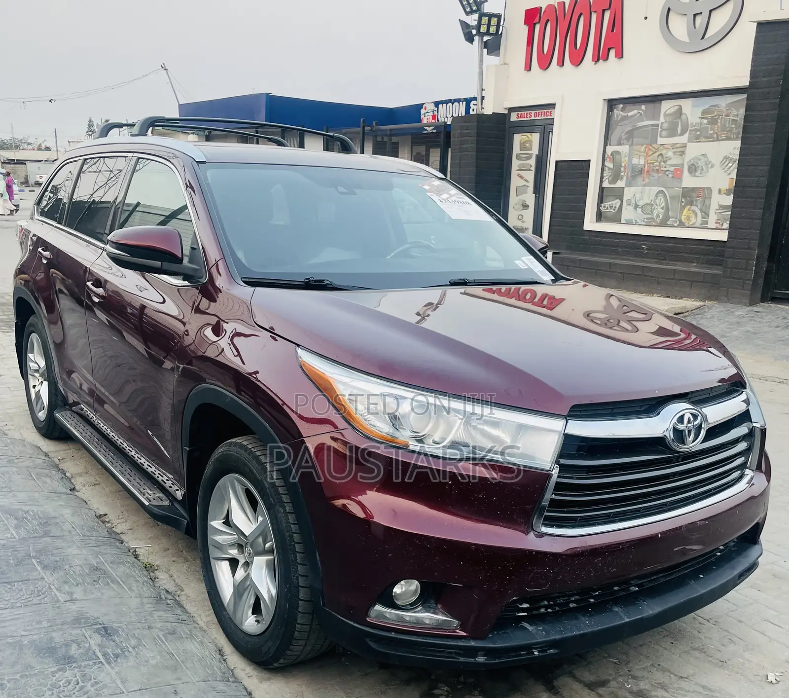 Toyota Highlander Limited 4dr SUV AWD (3.5L 6cyl 6A) 2015 Red