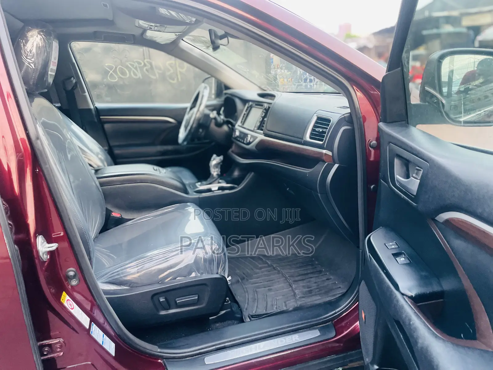 Toyota Highlander Limited 4dr SUV AWD (3.5L 6cyl 6A) 2015 Red