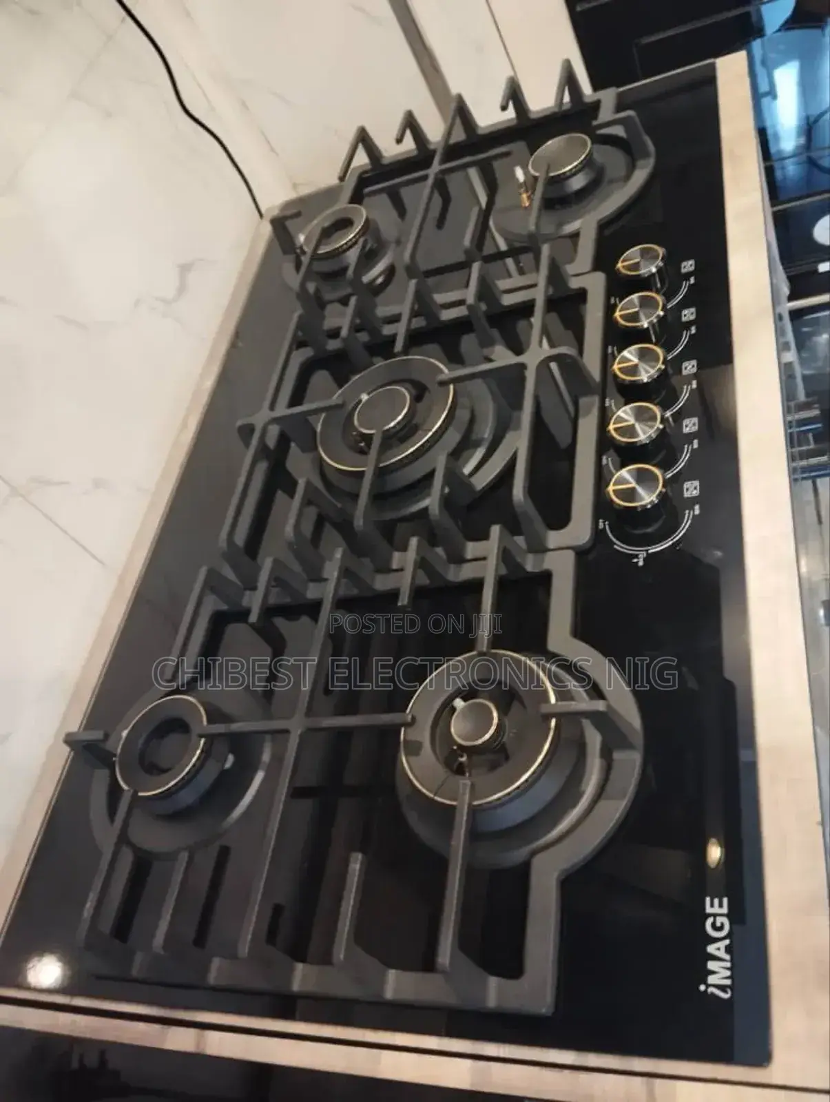 Original Quality Image Made in Turkey Built-in 5 Burners Gas Cooker