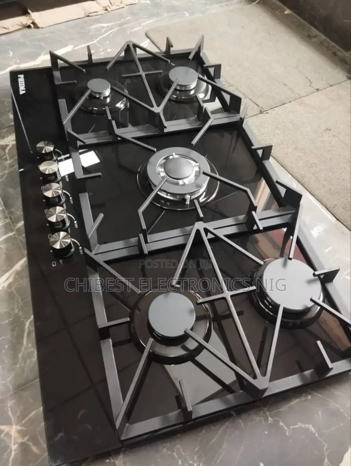 Original Phiima Built-in 5 Burners Gas Cooker Hob 90cm Automatic