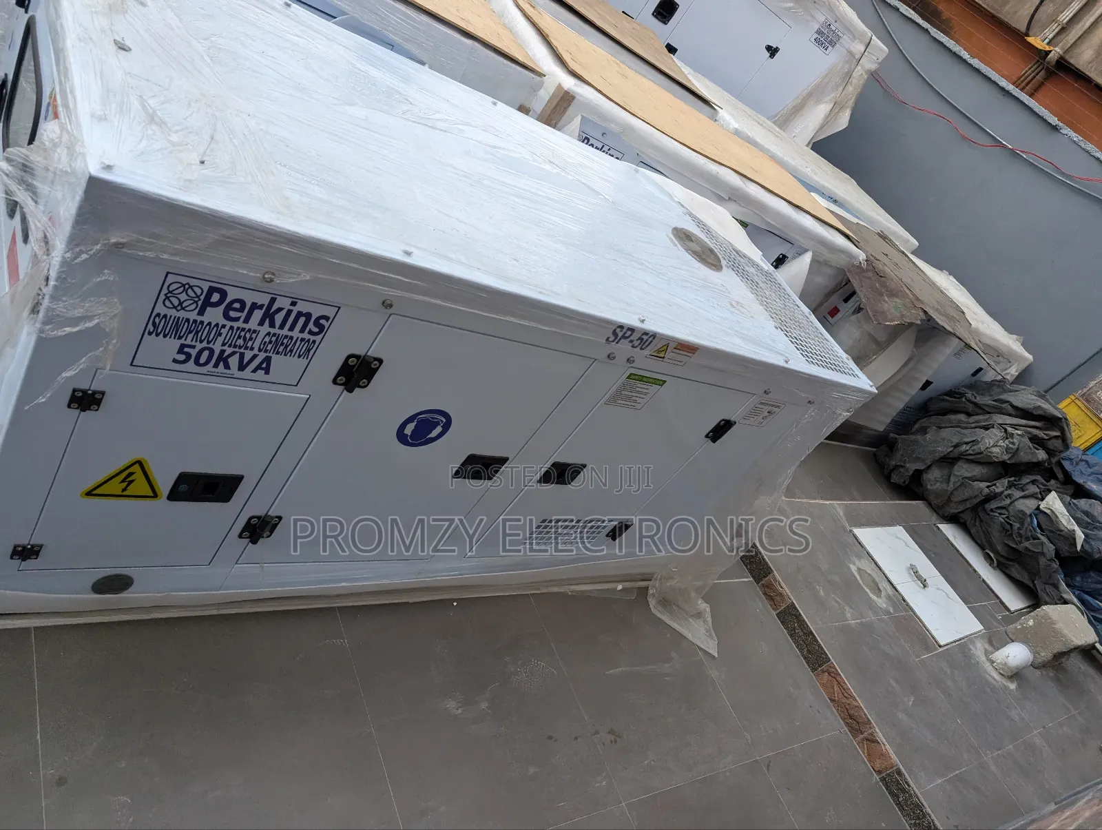 50kva Perkins Diesel Soundproof Generator 2years Wty
