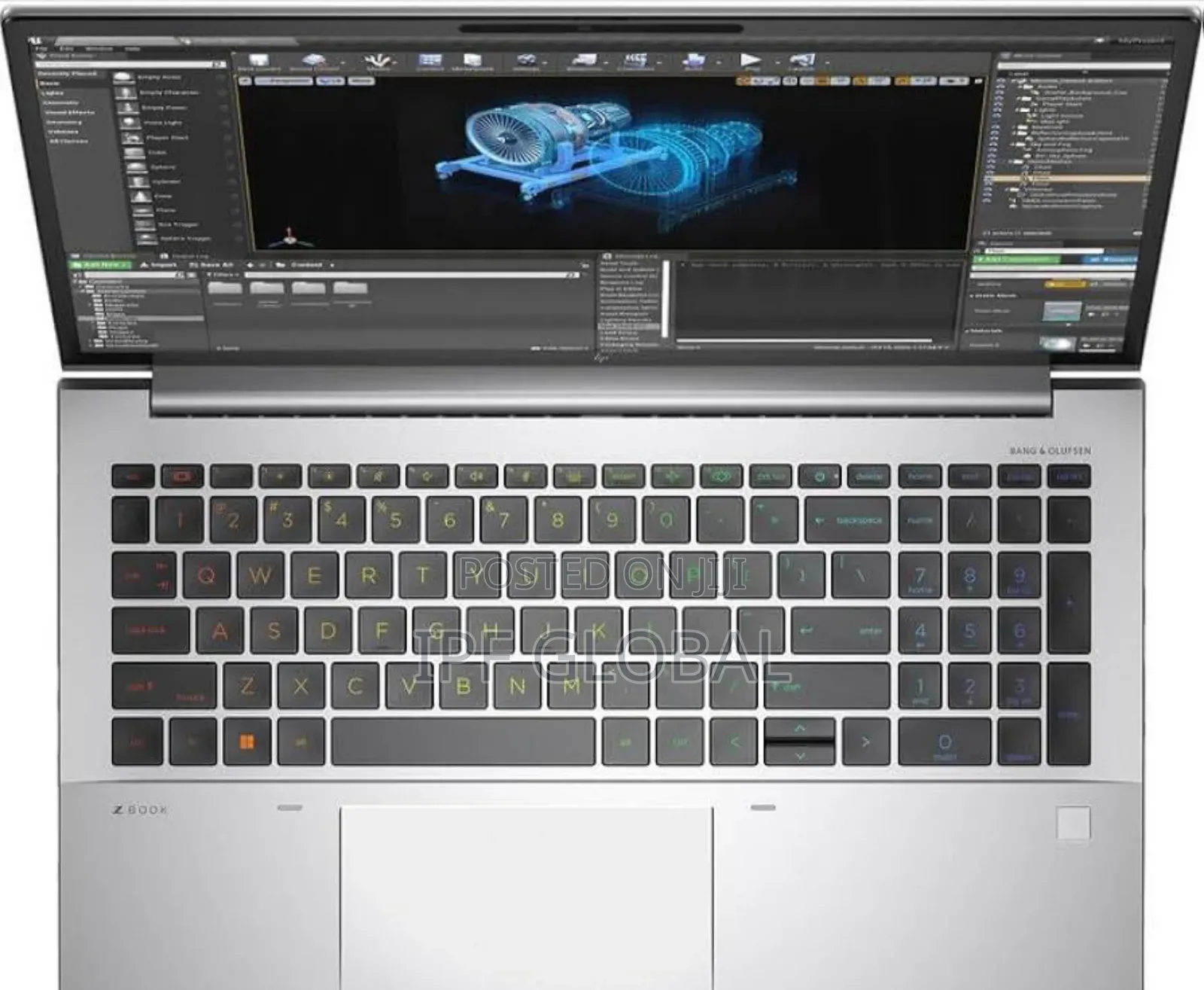 New Laptop HP ZBook Fury 16 G9 32GB Intel Core I7 SSD 512GB
