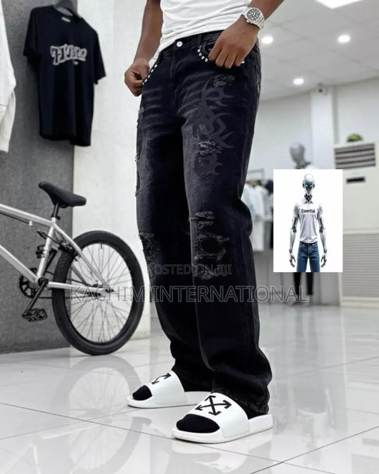 High Quality Mens Jeans Trouser