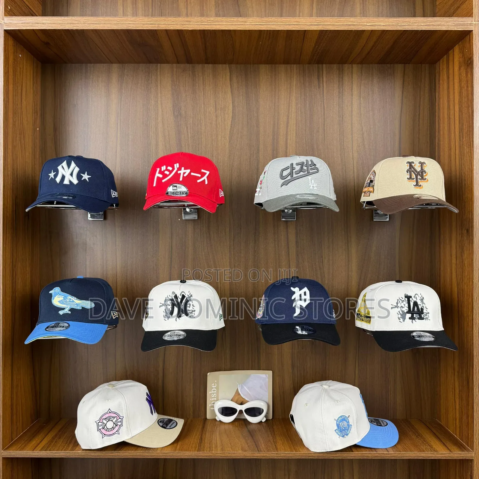Adjustable Pre-Curved Base Ball Caps