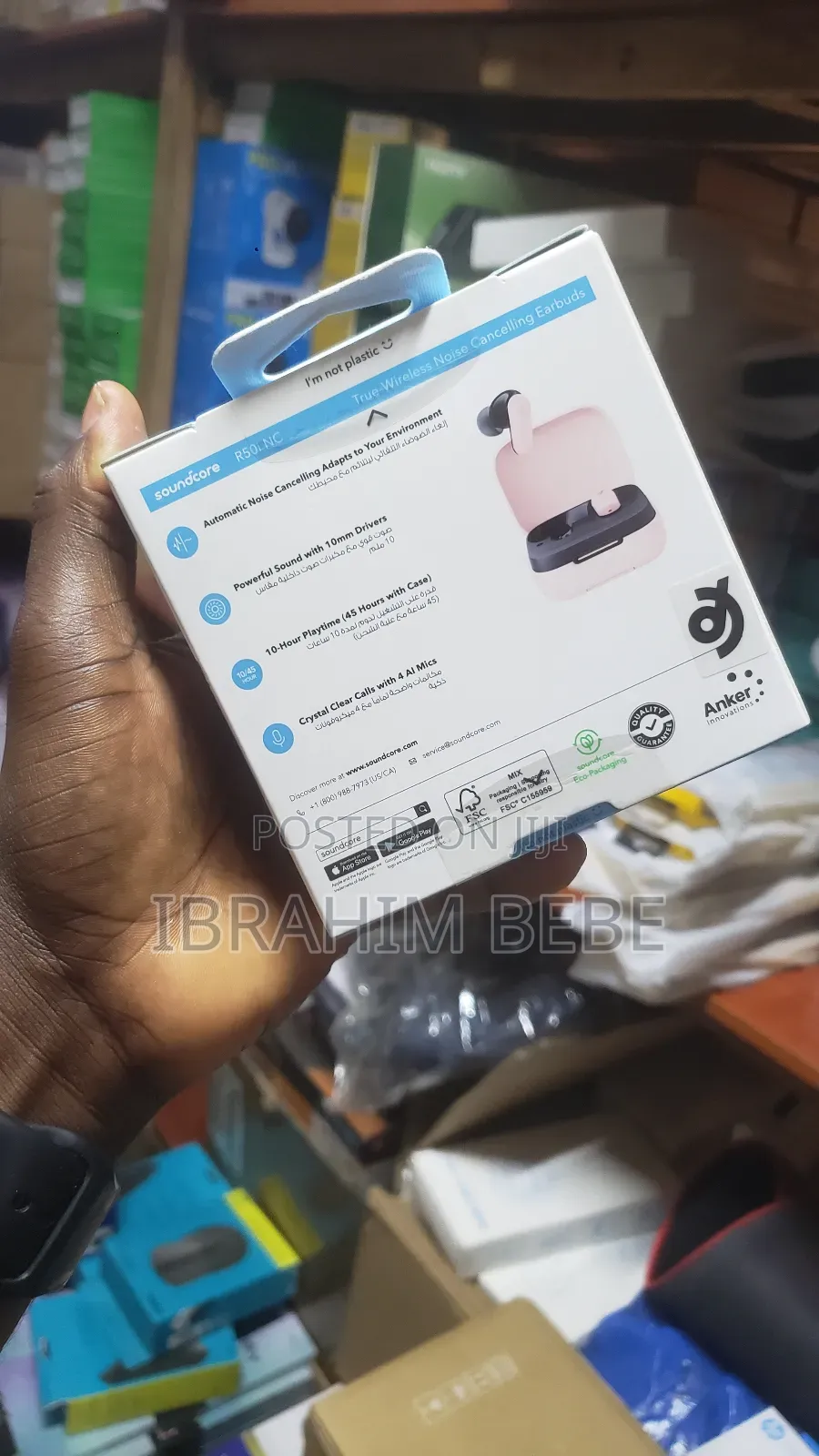 Soundcore by R50i With Noise Canceling Earbud