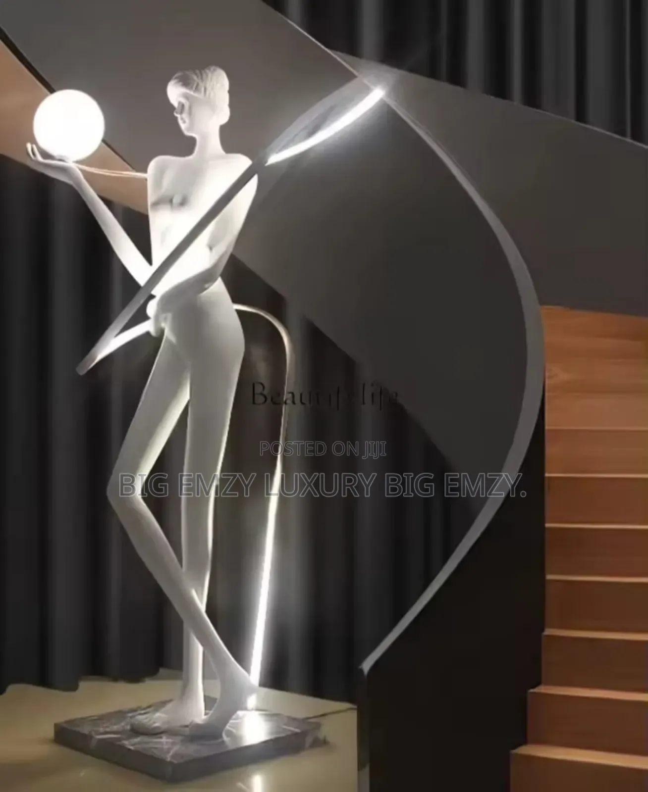 Human Sculpture Floor Lamp.