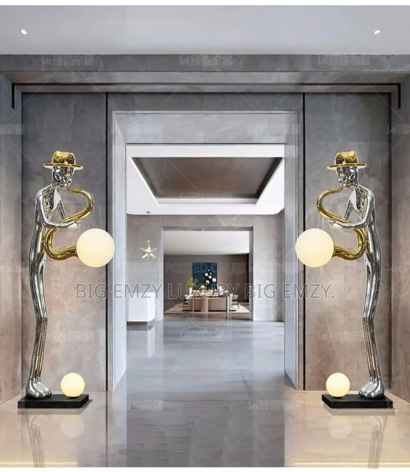 Human Sculpture Floor Lamp.
