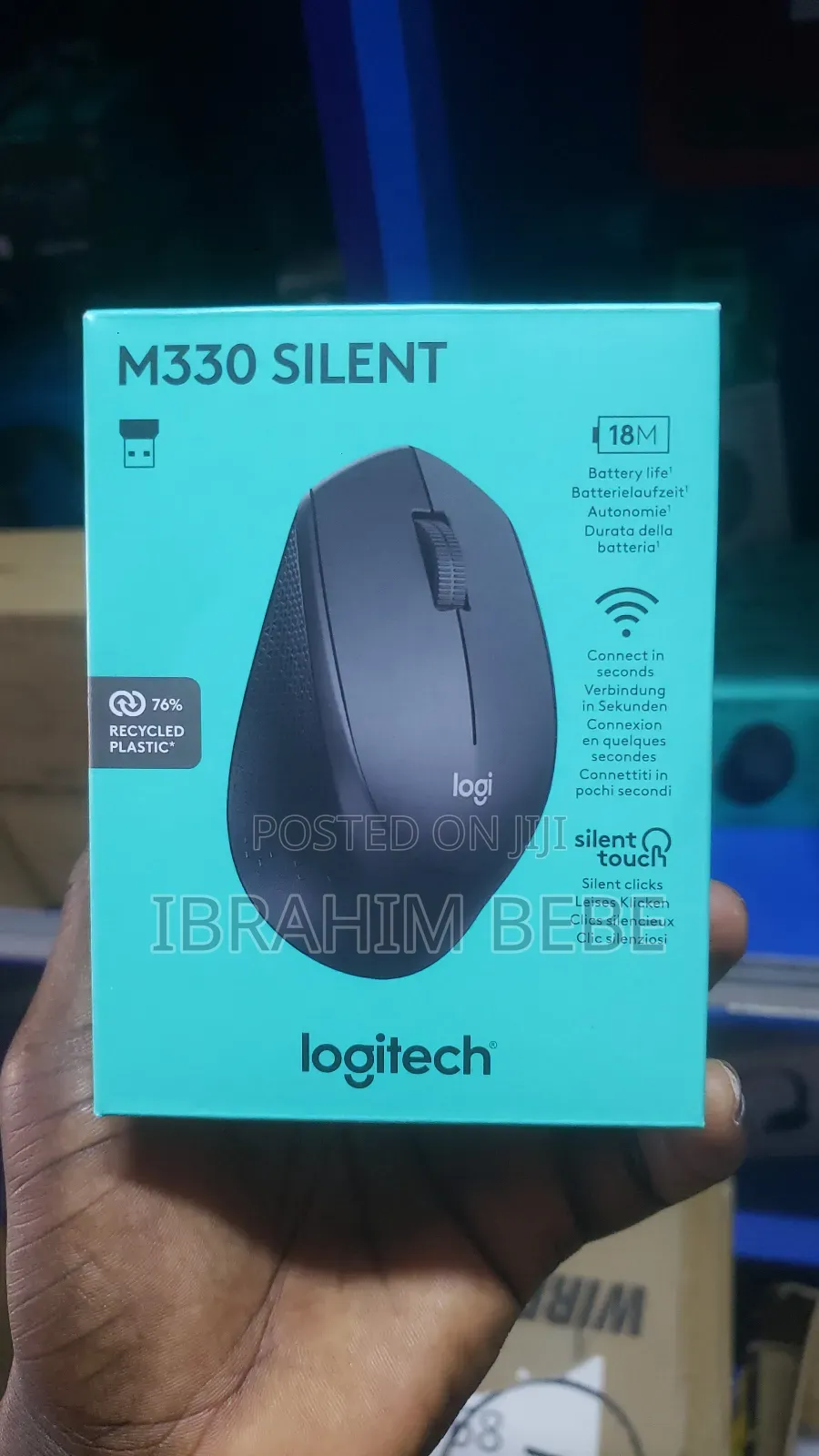 Logitech M330 Silent Wireless Mouse