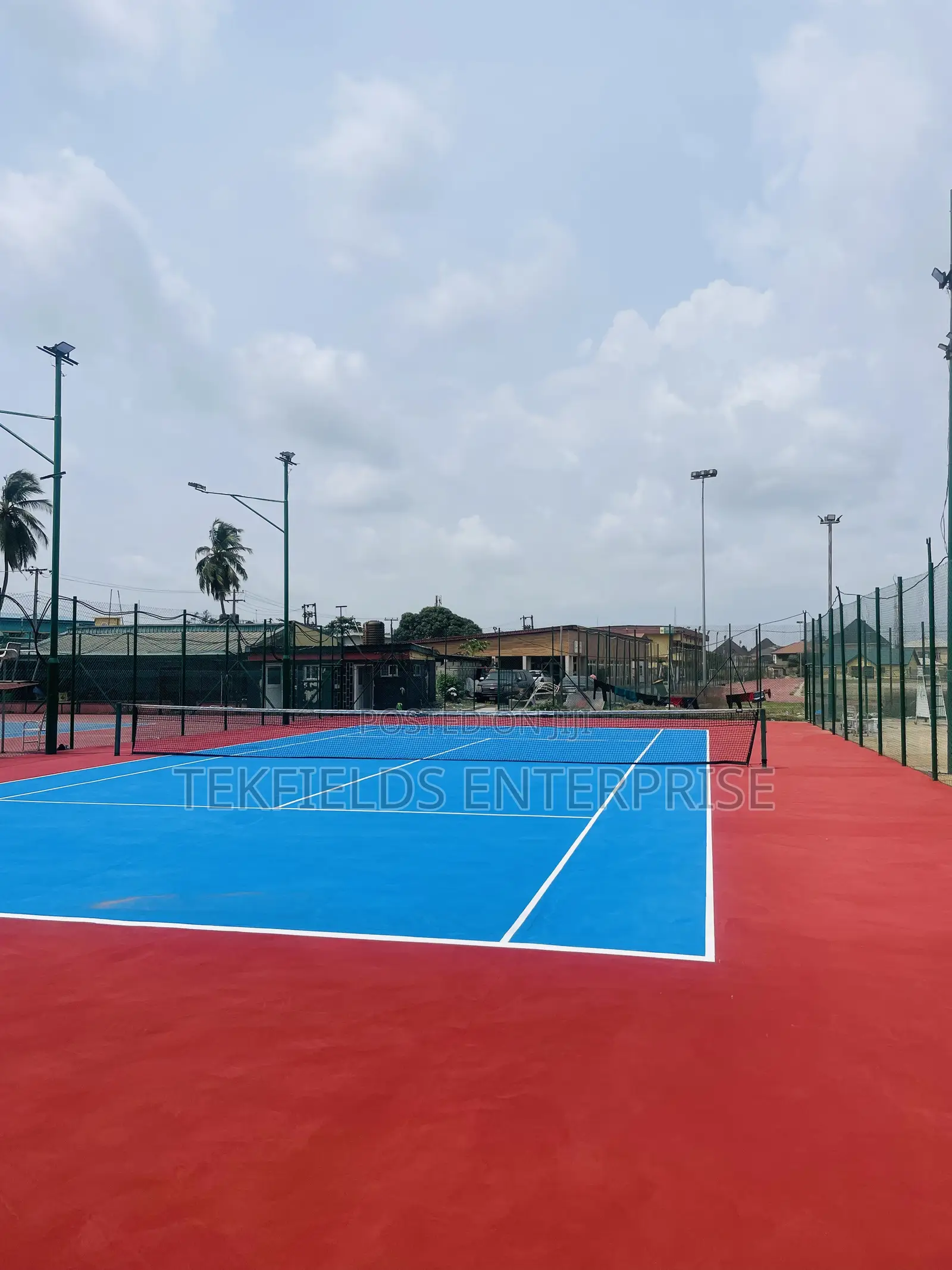 Lawn Tennis Court / Basketball Court In Nigeria