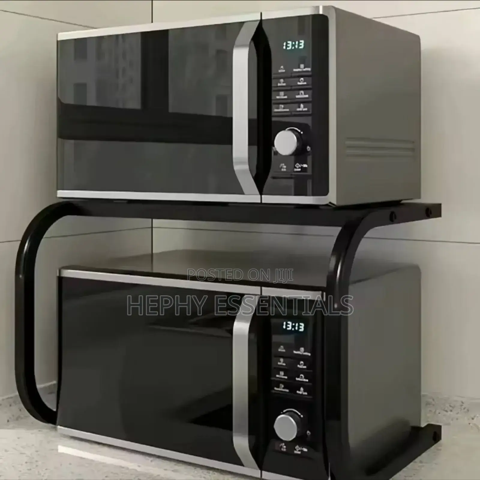 2-layer Oven Rack Multifunctional Kitchenware Organizer Rack Storage