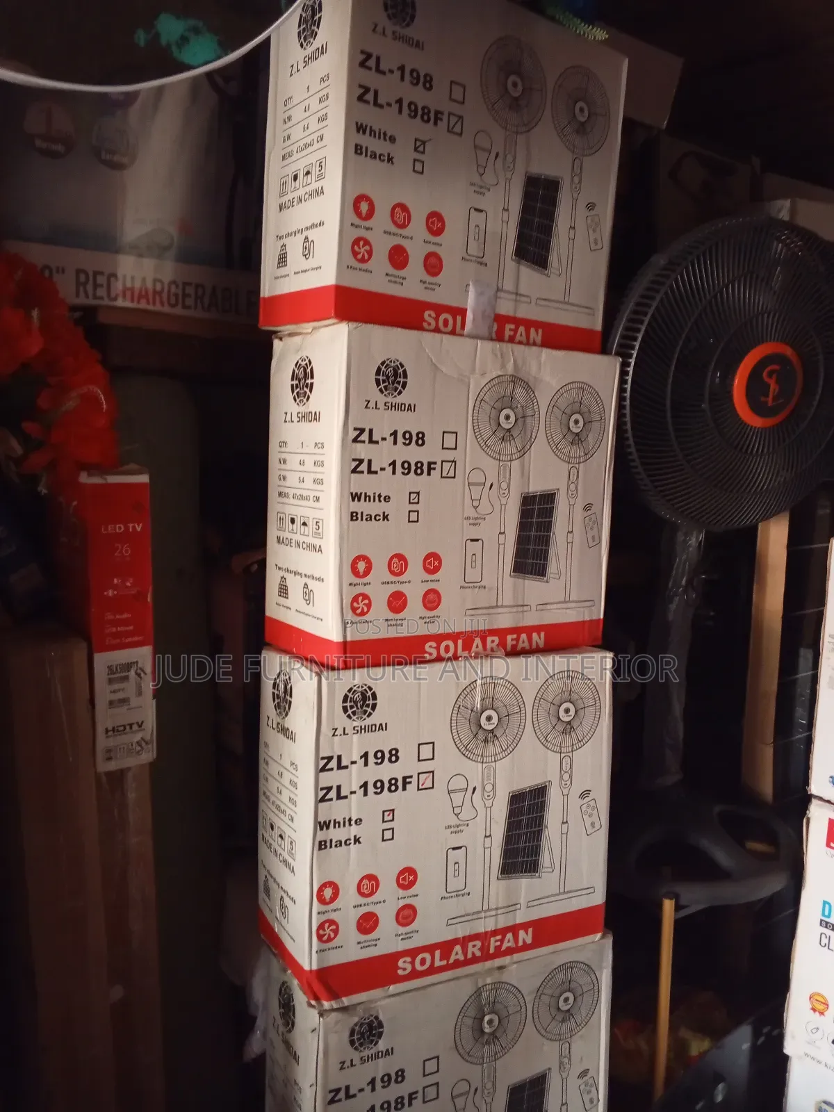 12hrs Solar Fan With Remote