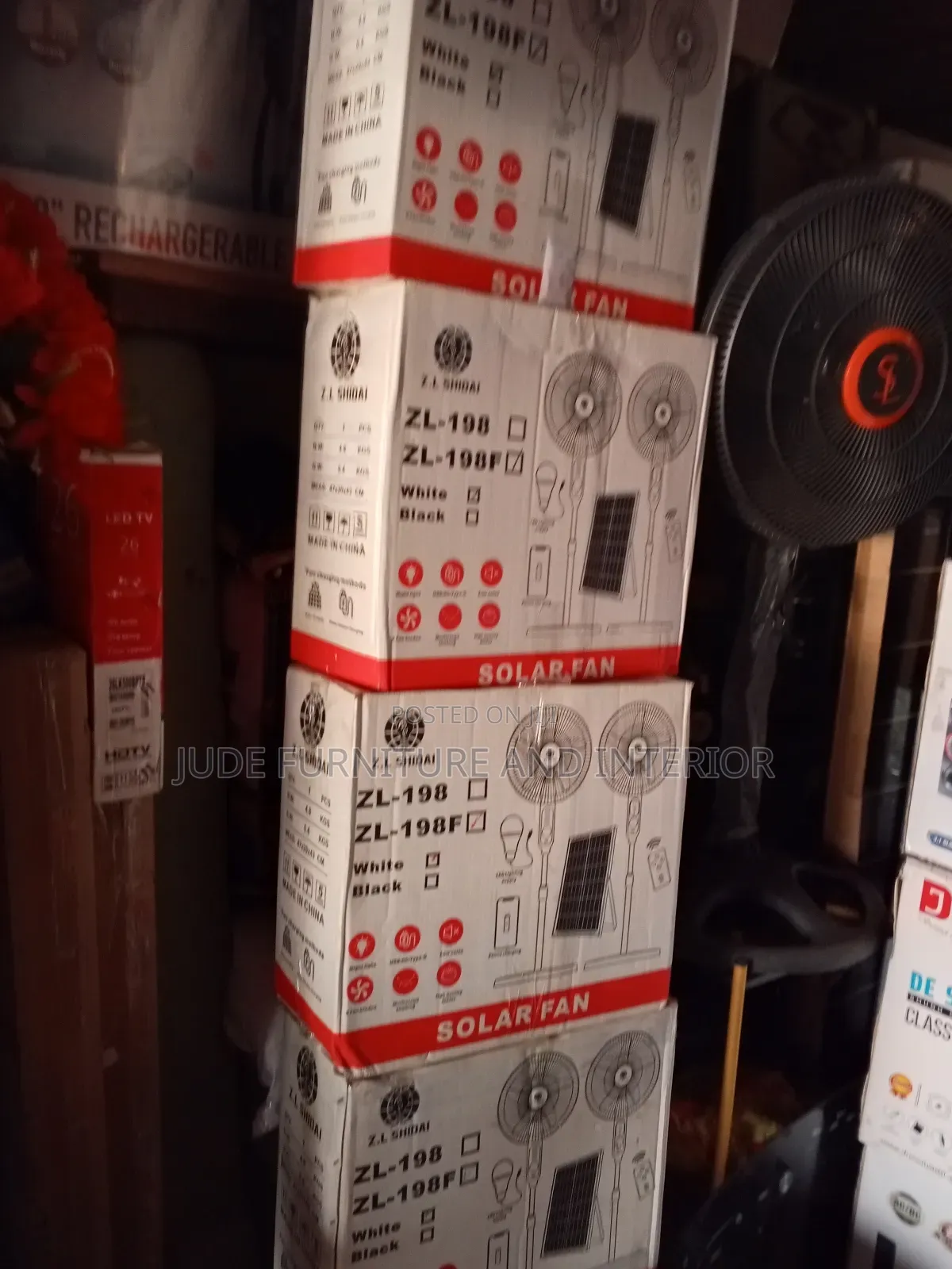 12hrs Solar Fan With Remote