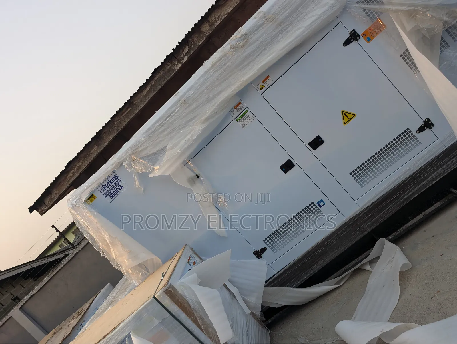 Sp500kva Brand New Perkins Diesel Soundproof Gen 2years Wty