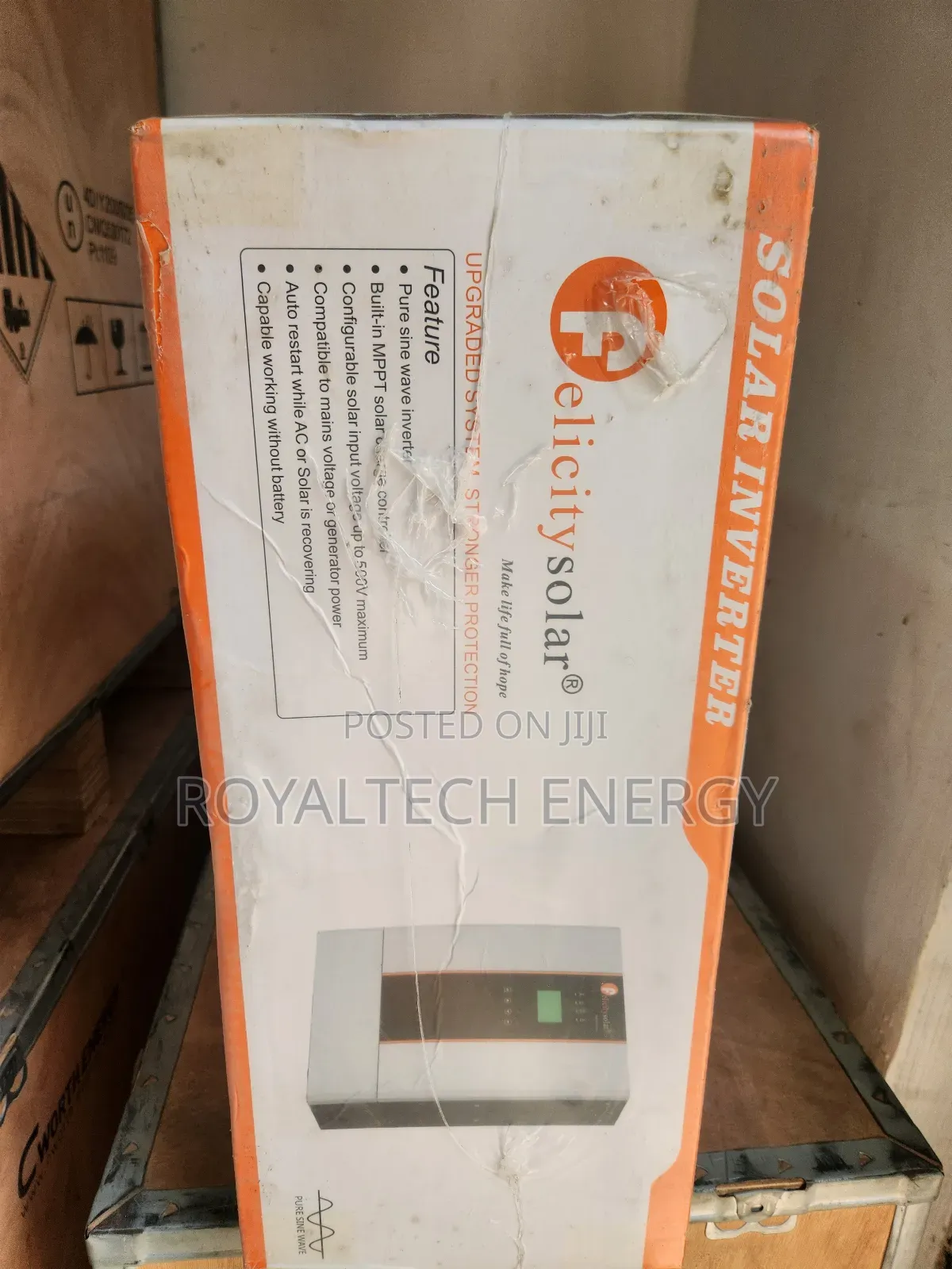 3kva Felicity Hybrid Solar Inverter 24v