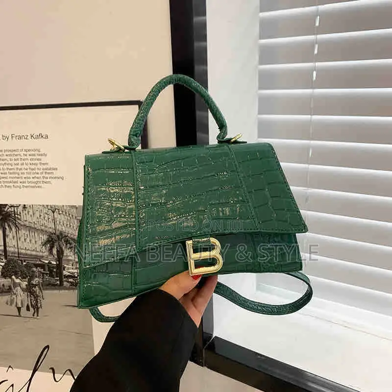 Balenciaga Hourglass Top-Handle Bag.