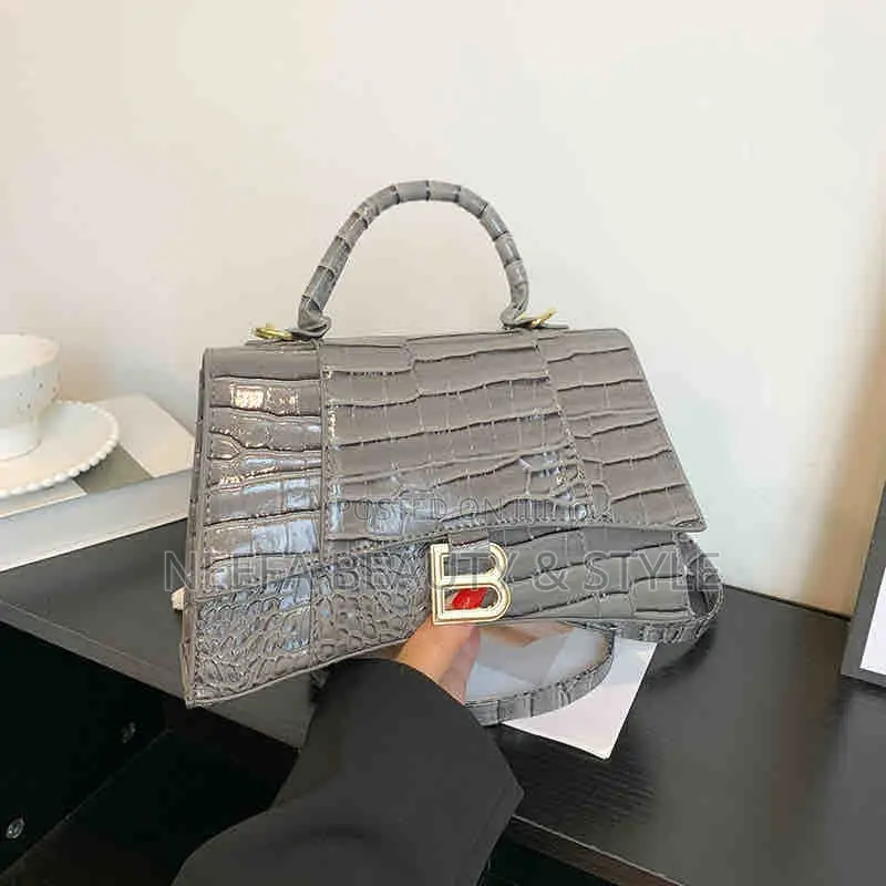 Balenciaga Hourglass Top-Handle Bag.