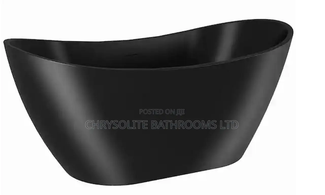 Black Acryclic Bathtub