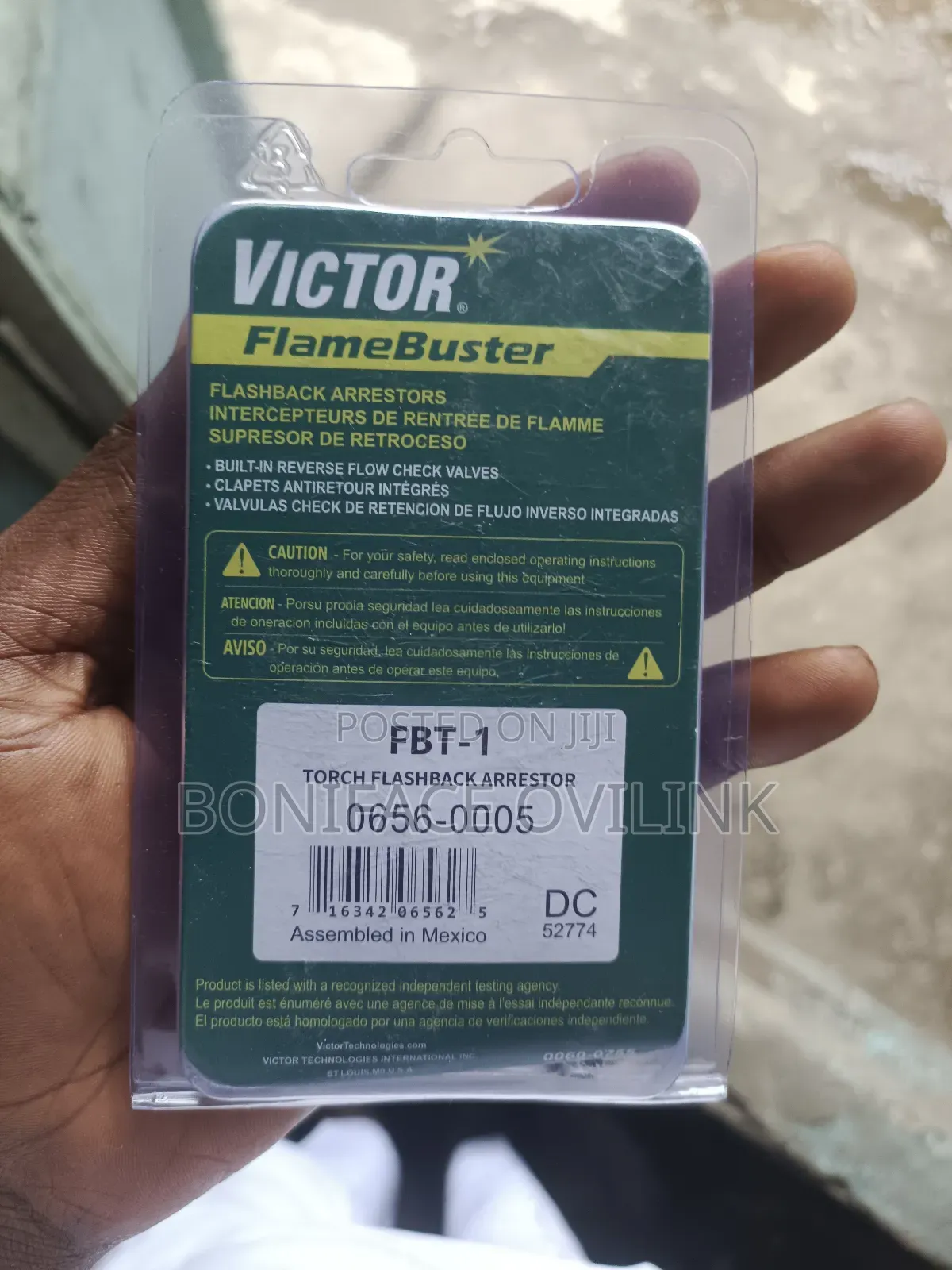 Victor Flashback Arrestor Oxygen/Acetylene ( Torch/Guage )
