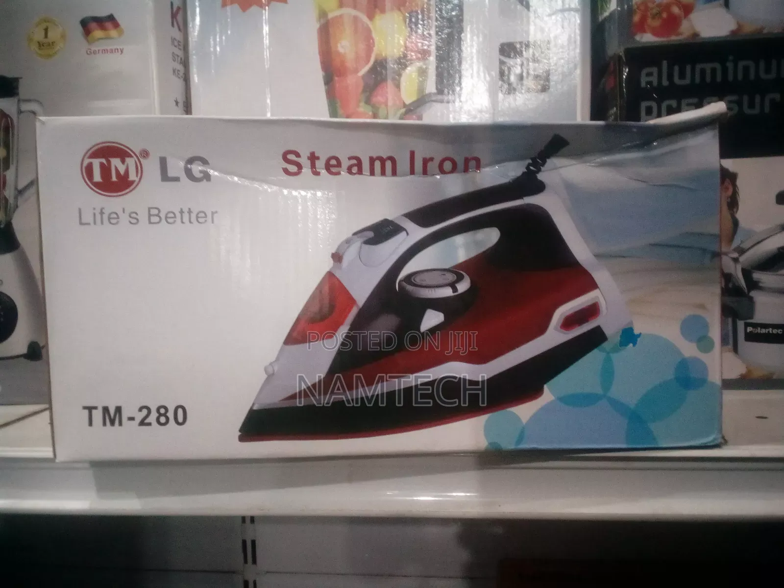 Tm Lg Steam Iron ,280