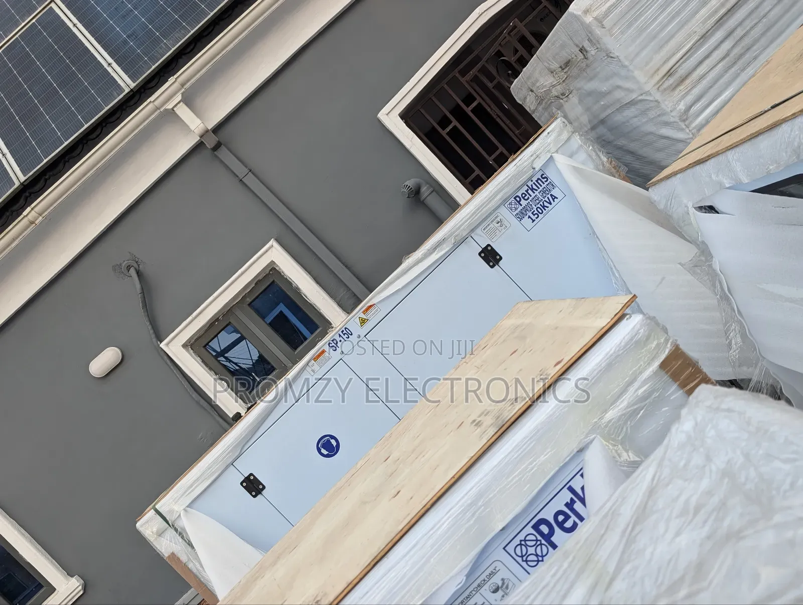 Sp150kva Brand New Perkins Diesel Soundproof Generator 2years Wty